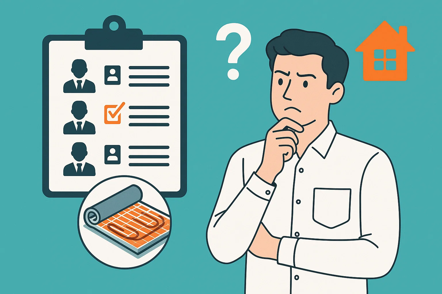 Как выбрать компанию для монтажа тёплого пола