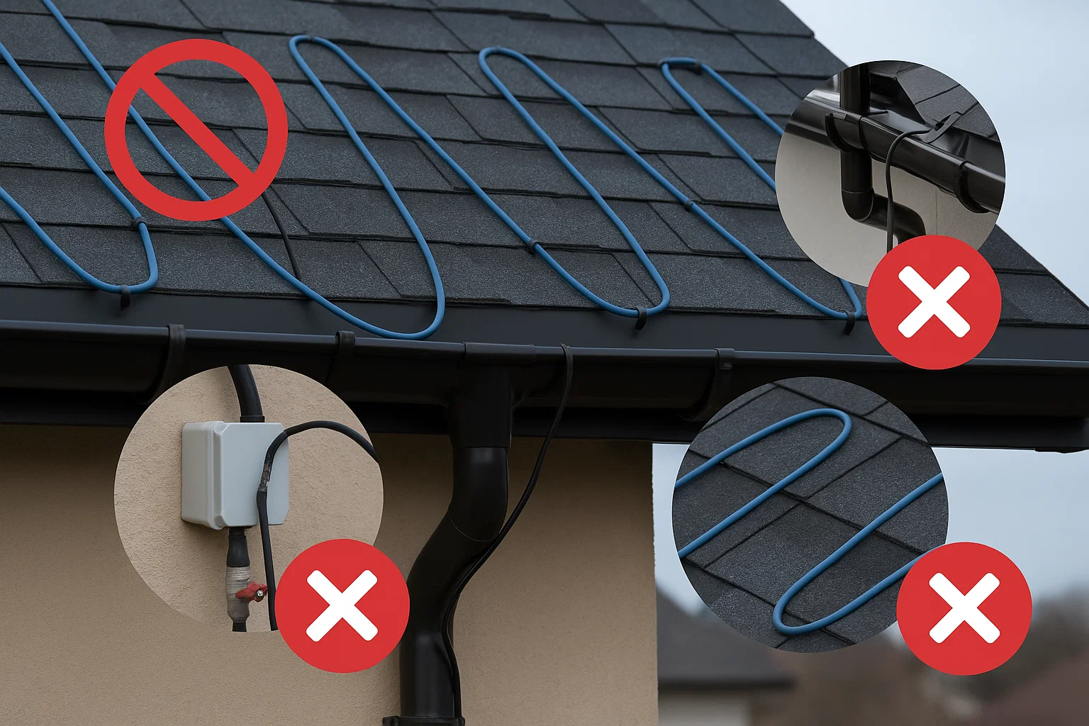 Ошибки при монтаже систем антиобледенения