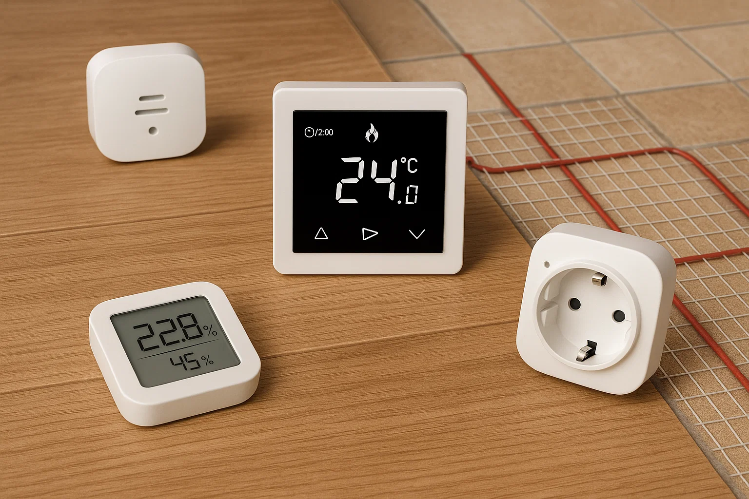 какие датчики нужны для автоматизированной системы обогрева